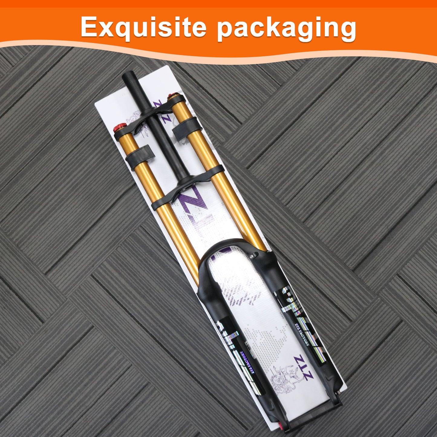 ZTZ 26/27.5/29 inch Mountain Bike Air Suspension Fork, Rebound Adjustment, 180mm Travel, QR 9x100mm, 1-1/8 Straight Steerer, Ultralight Double Shoulder Design Front Fork for XC/AM MTB
