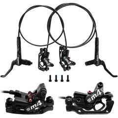 4-Piston MTB Hydraulic Brake Set