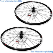 ZTZ 26"/27.5"/29" MTB Wheelset – Aluminum Alloy 32H QR Disc Brake Wheels, 7–12 Speed Compatible