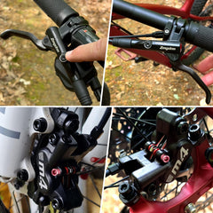 4-Piston Hydraulic Disc Brake Set for MTB, eBike & BMX - 850/1600mm